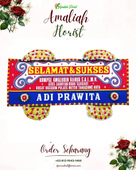 Papan Bunga Ucapan Selamat Sukahati